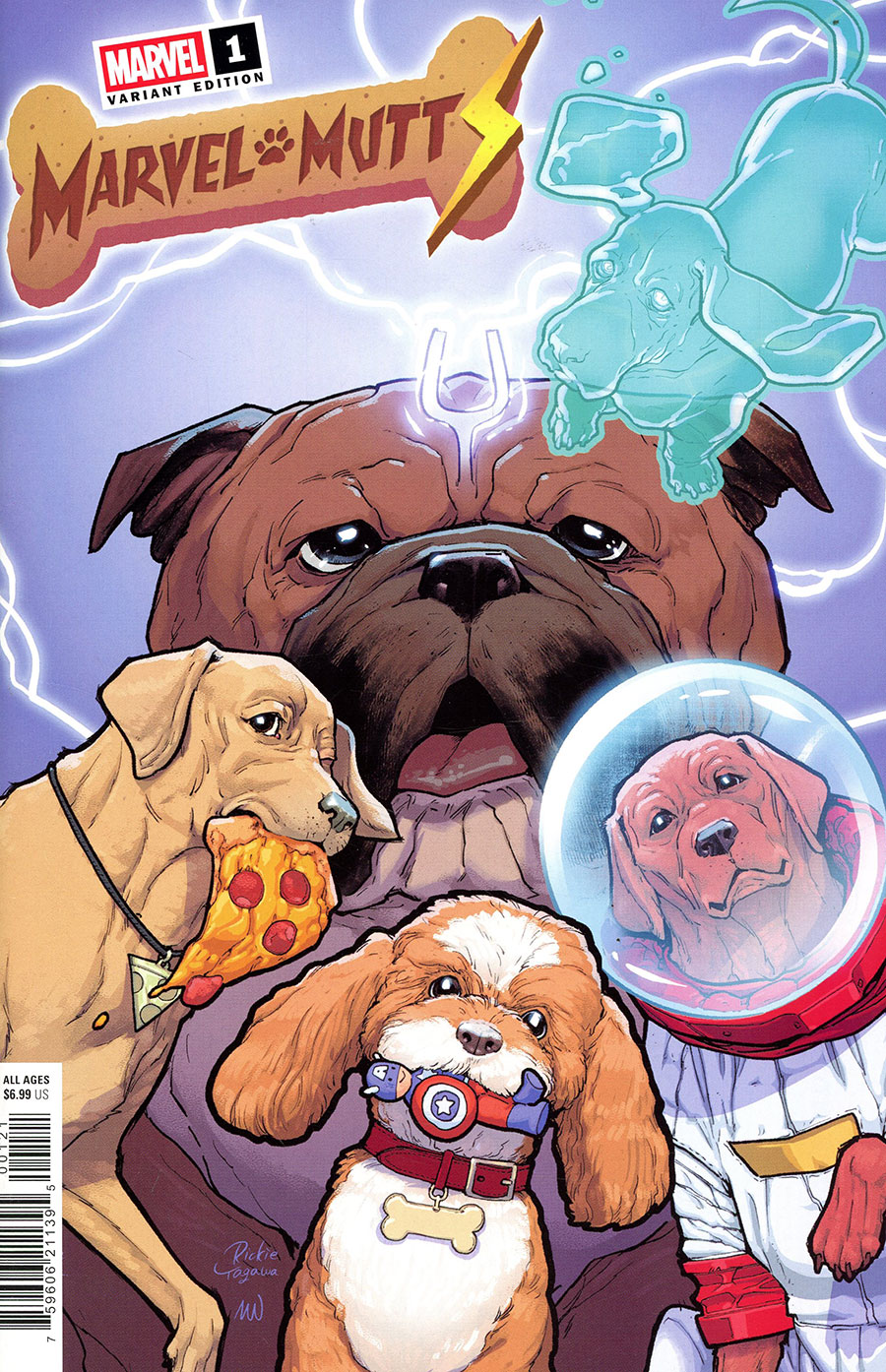 Marvel Mutts #1 (One Shot) Cover B Variant Rickie Yagawa Cover