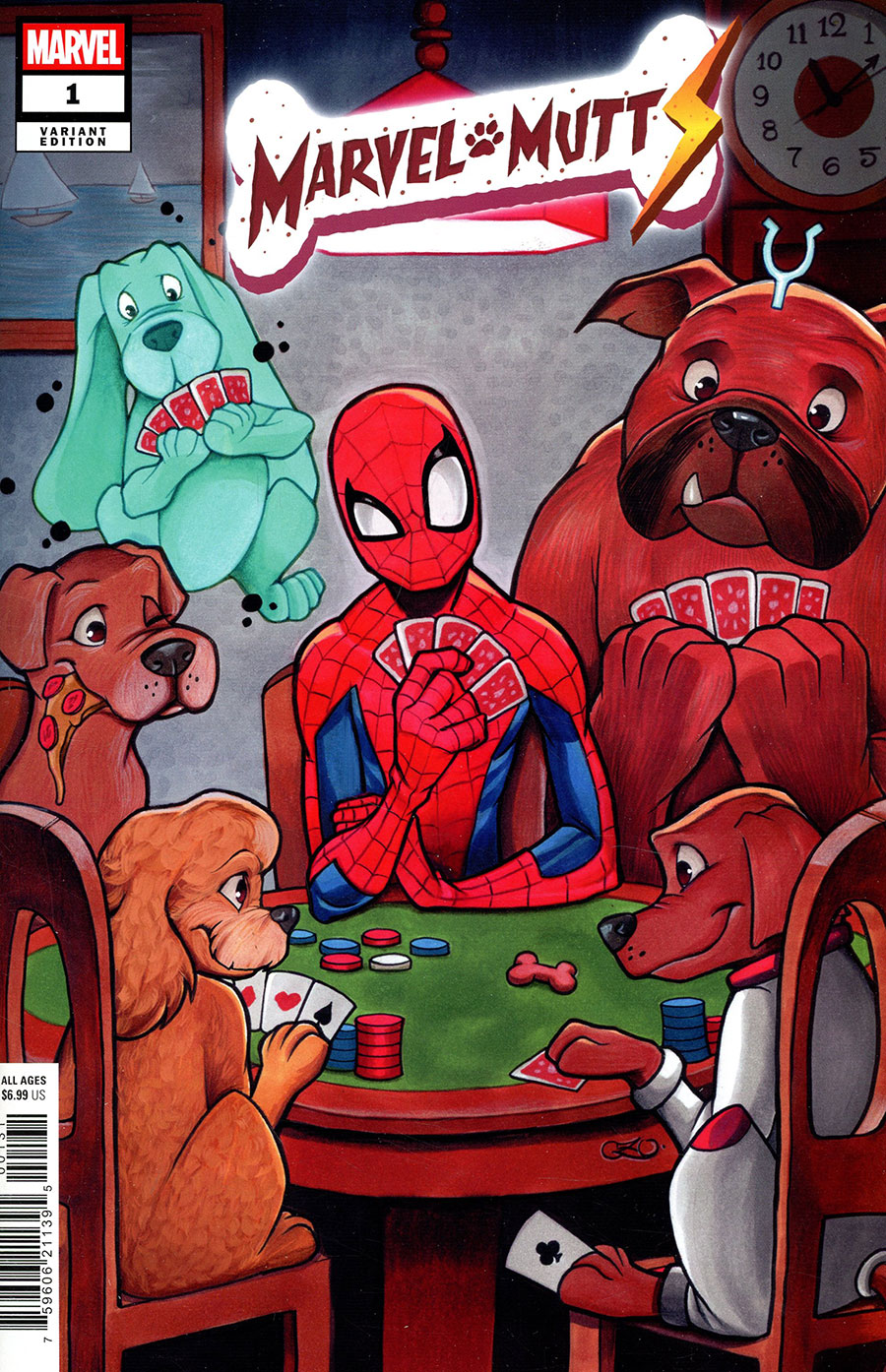 Marvel Mutts #1 (One Shot) Cover C Variant Chrissie Zullo Cover