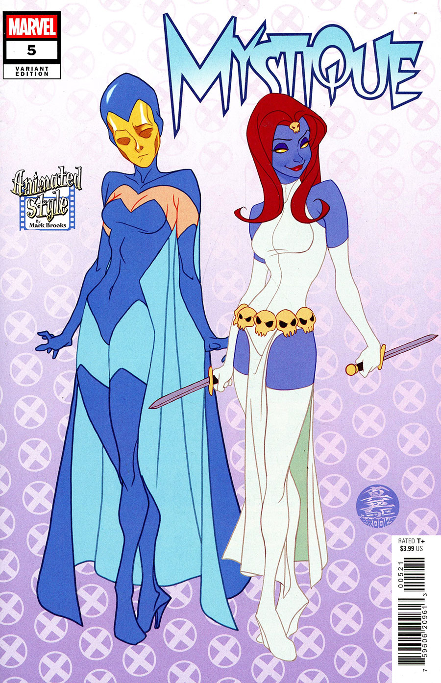 Mystique Vol 2 #5 Cover B Variant Mark Brooks Animated-Style Cover