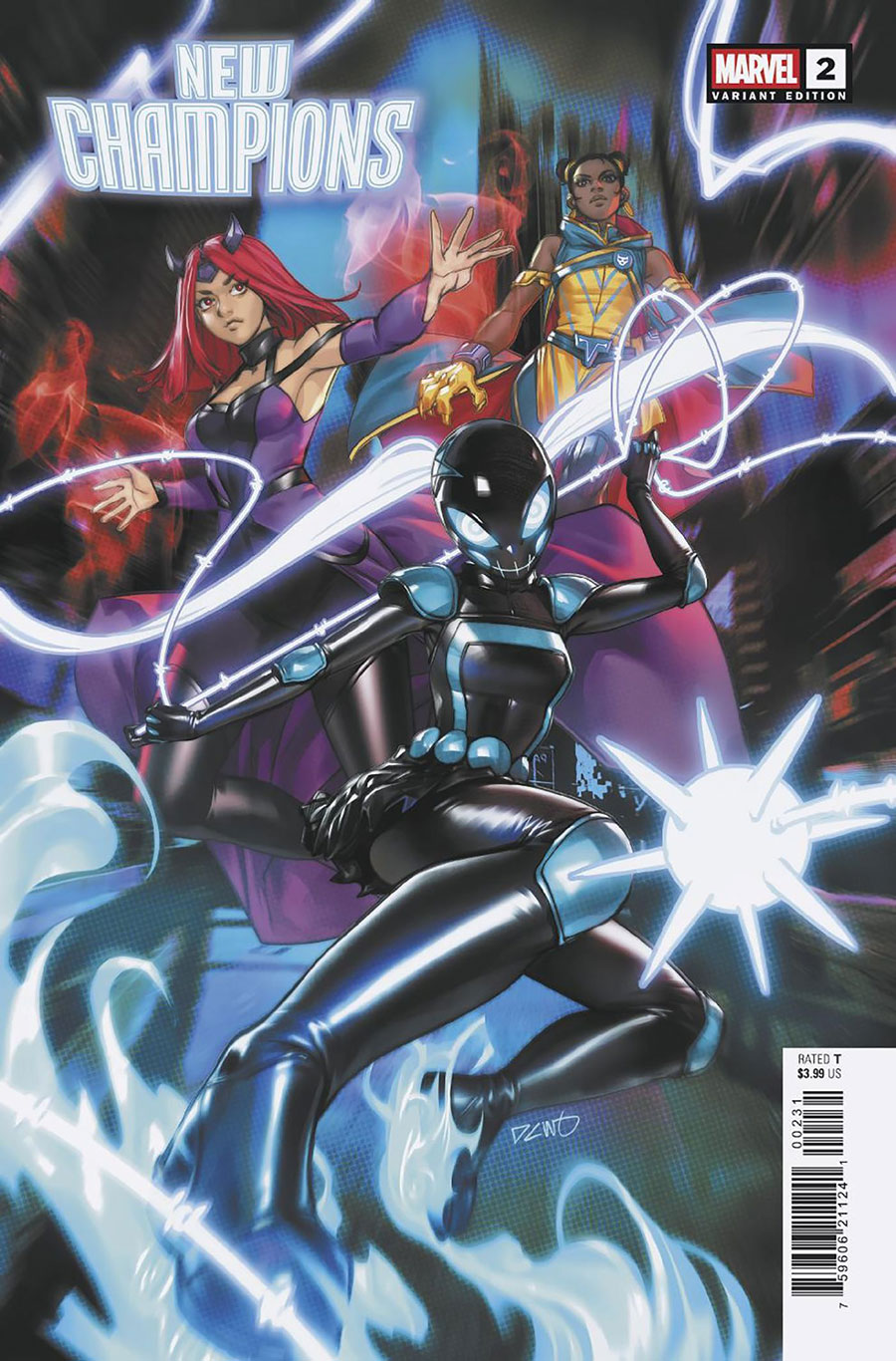New Champions #2 Cover C Variant Derrick Chew Cover