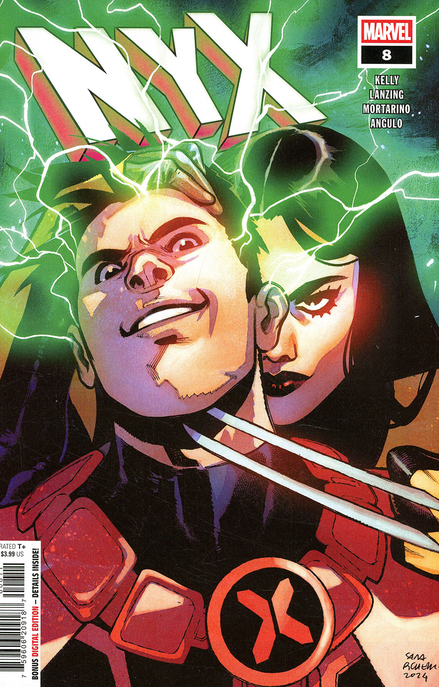 NYX Vol 2 #8 Cover A Regular Sara Pichelli Cover
