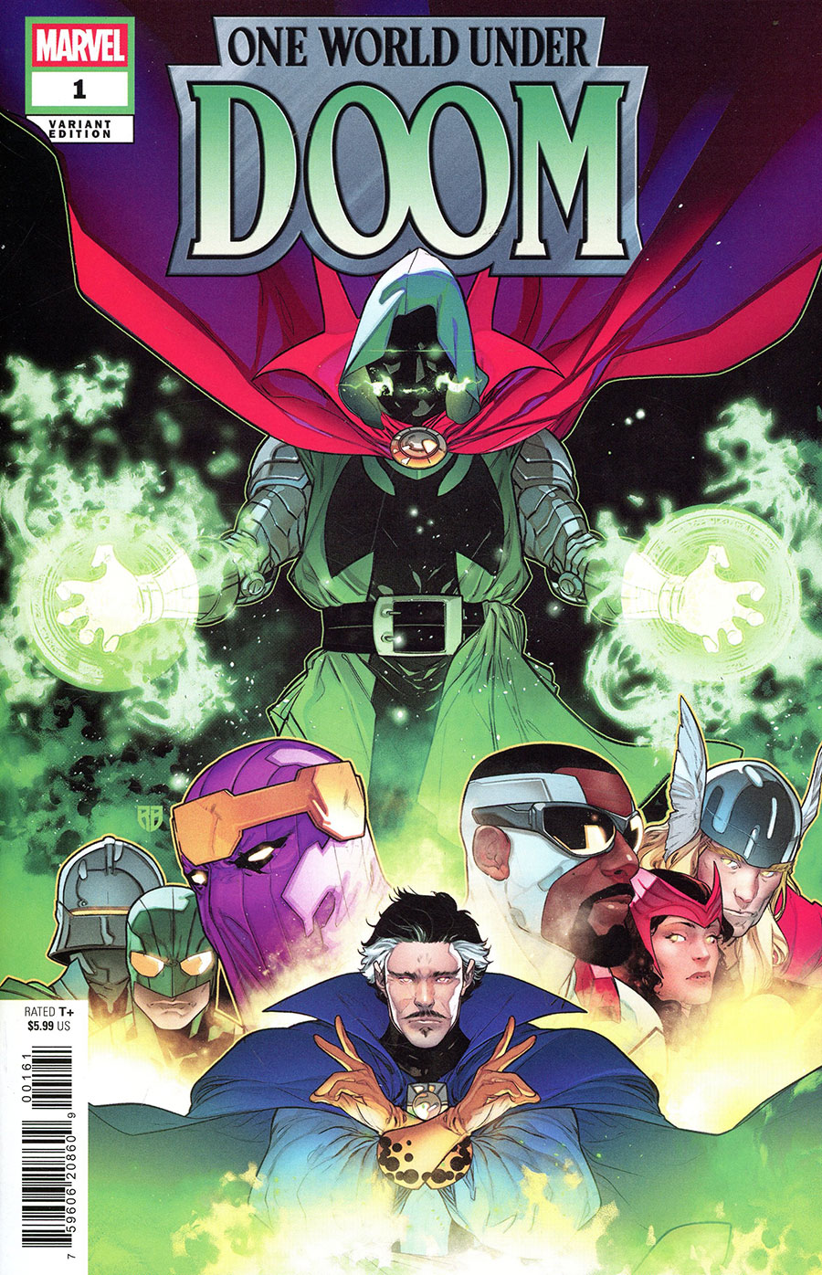 One World Under Doom #1 Cover E Variant RB Silva Cover