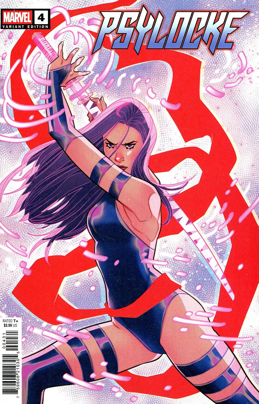 Psylocke Vol 2 #4 Cover C Variant Marguerite Sauvage Psylocke Cover
