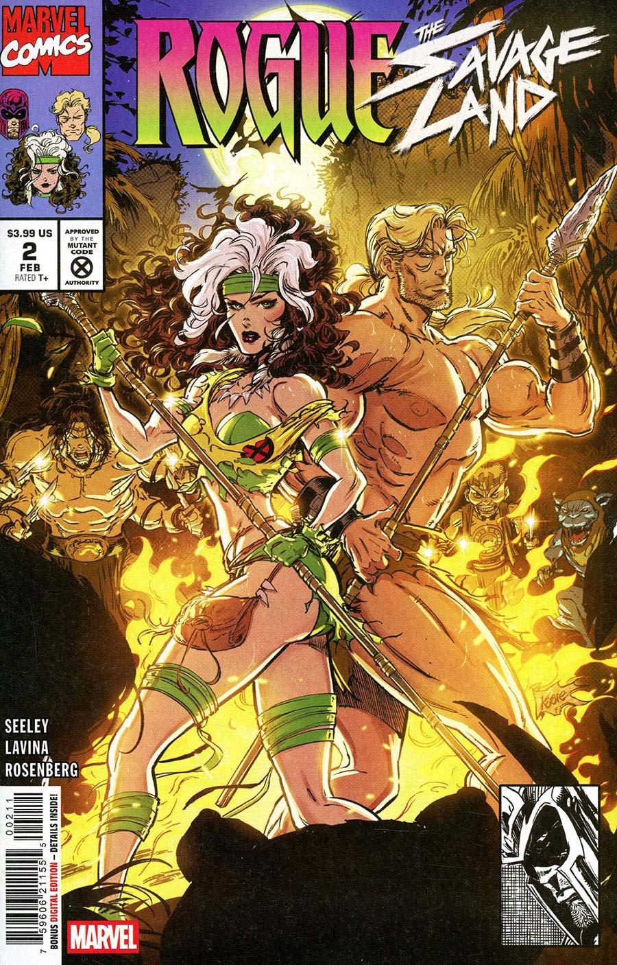 Rogue The Savage Land #2 Cover A Regular Kaare Andrews Cover