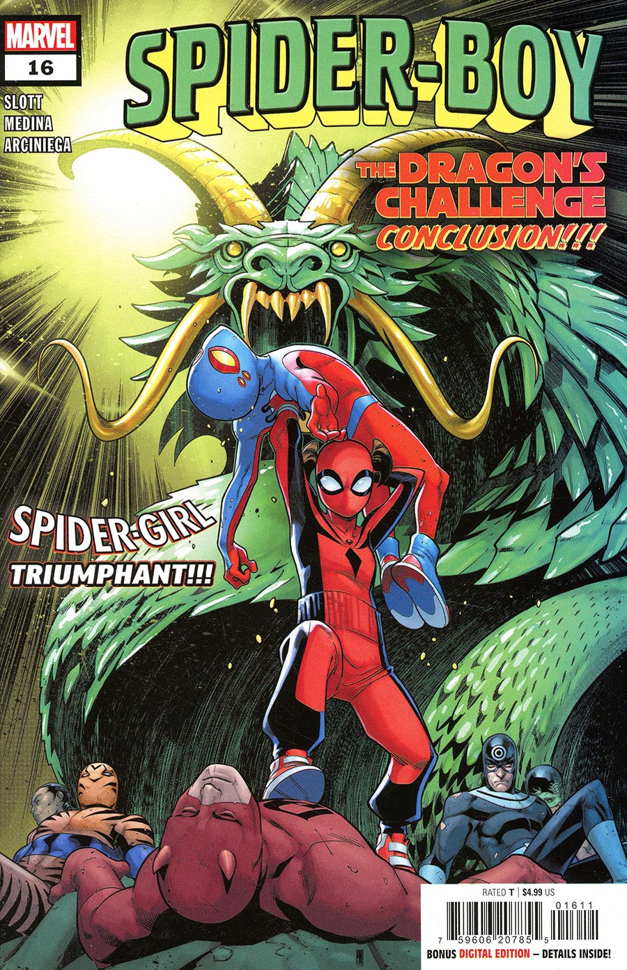 Spider-Boy #16 Cover A Regular Paco Medina Cover