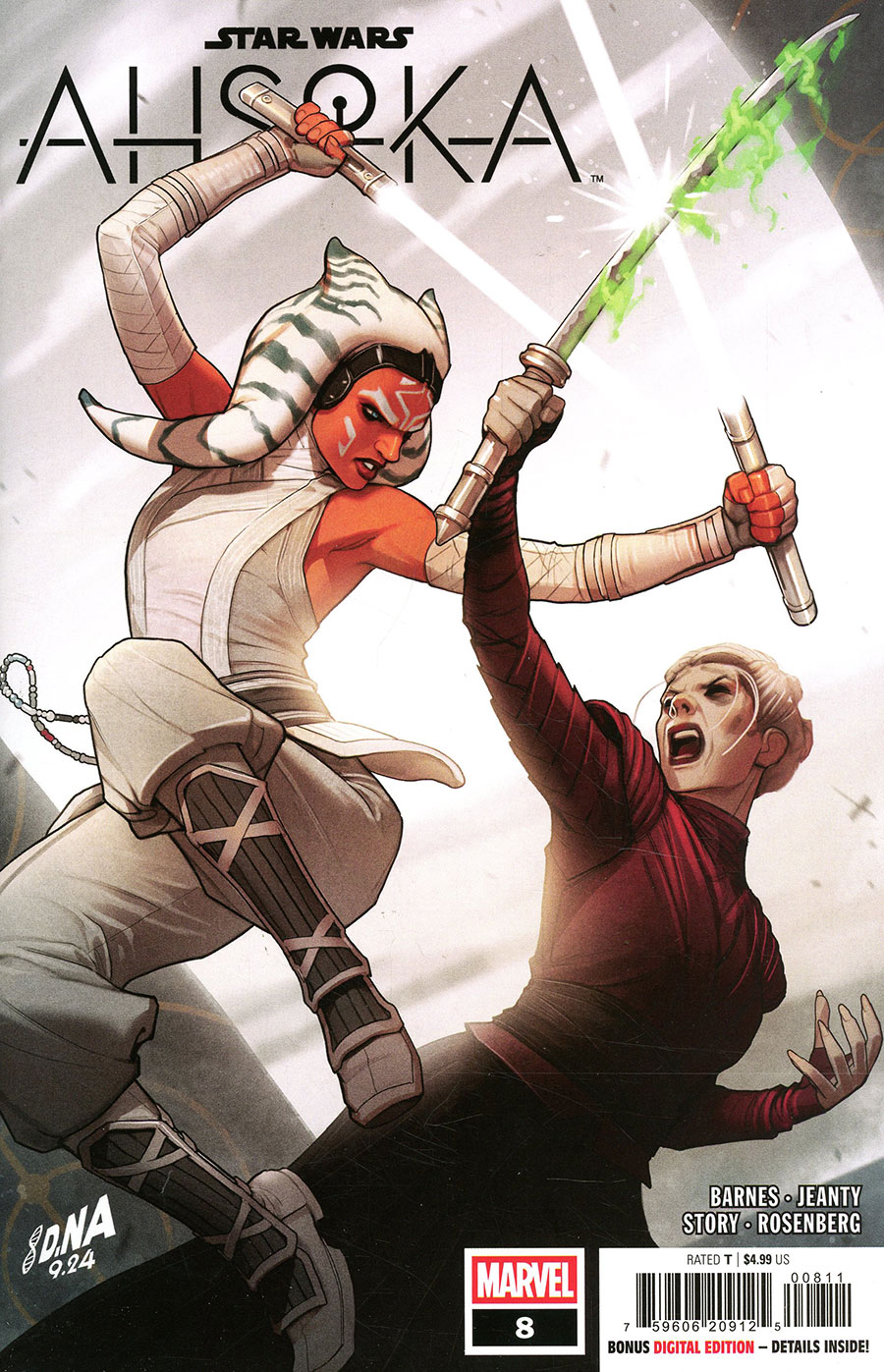 Star Wars Ahsoka #8 Cover A Regular David Nakayama Cover