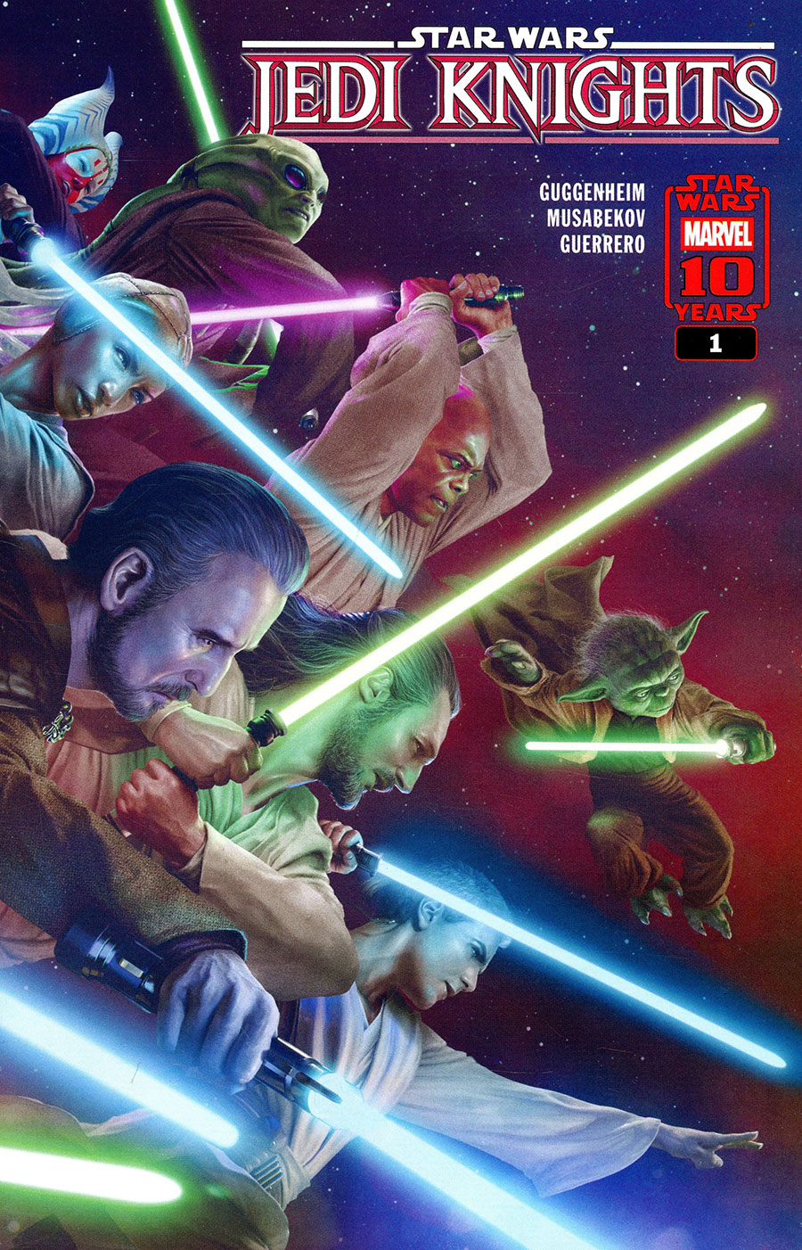 Star Wars Jedi Knights #1 Cover A Rahzzah Wraparound Cover