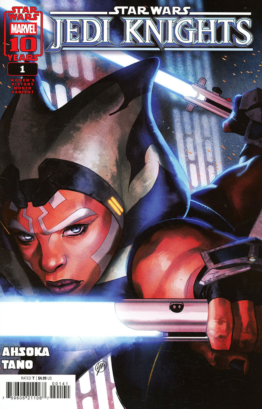 Star Wars Jedi Knights #1 Cover B Variant Yasmine Putri Womens History Month Cover
