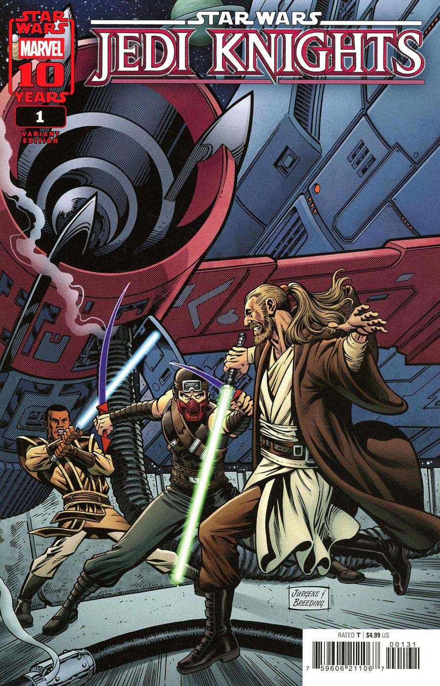 Star Wars Jedi Knights #1 Cover C Variant Dan Jurgens Classic Homage Cover