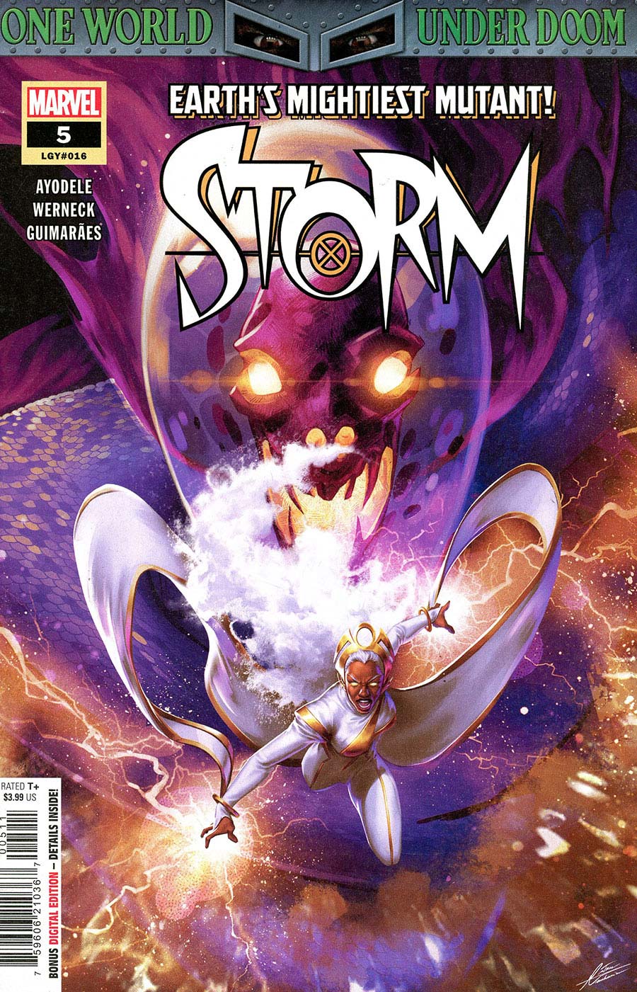Storm Vol 5 #5 Cover A Regular Mateus Manhanini Cover (One World Under Doom Tie-In)