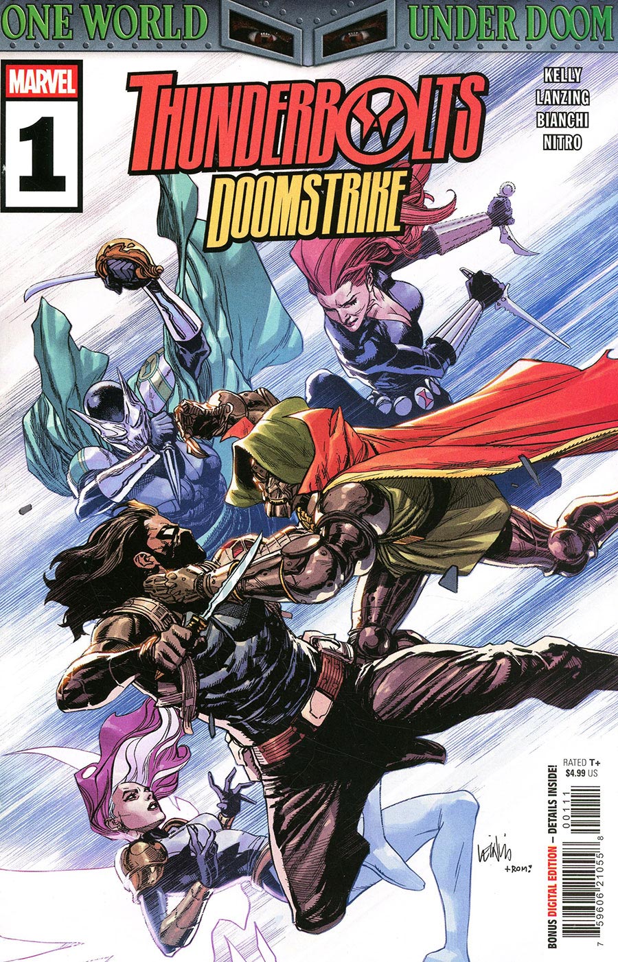 Thunderbolts Doomstrike #1 Cover A Regular Leinil Francis Yu Cover (One World Under Doom Tie-In)