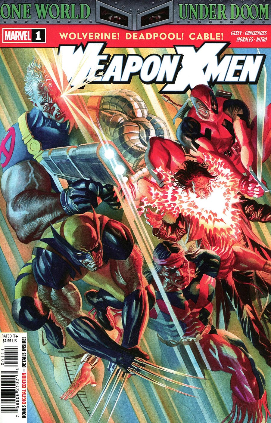 Weapon X-Men Vol 2 #1 Cover A Regular Alex Ross Cover (One World Under Doom Tie-In)