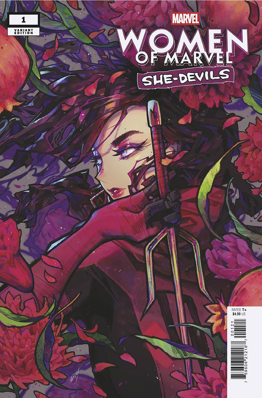 Women Of Marvel She-Devils #1 (One Shot) Cover B Variant Rose Besch Cover