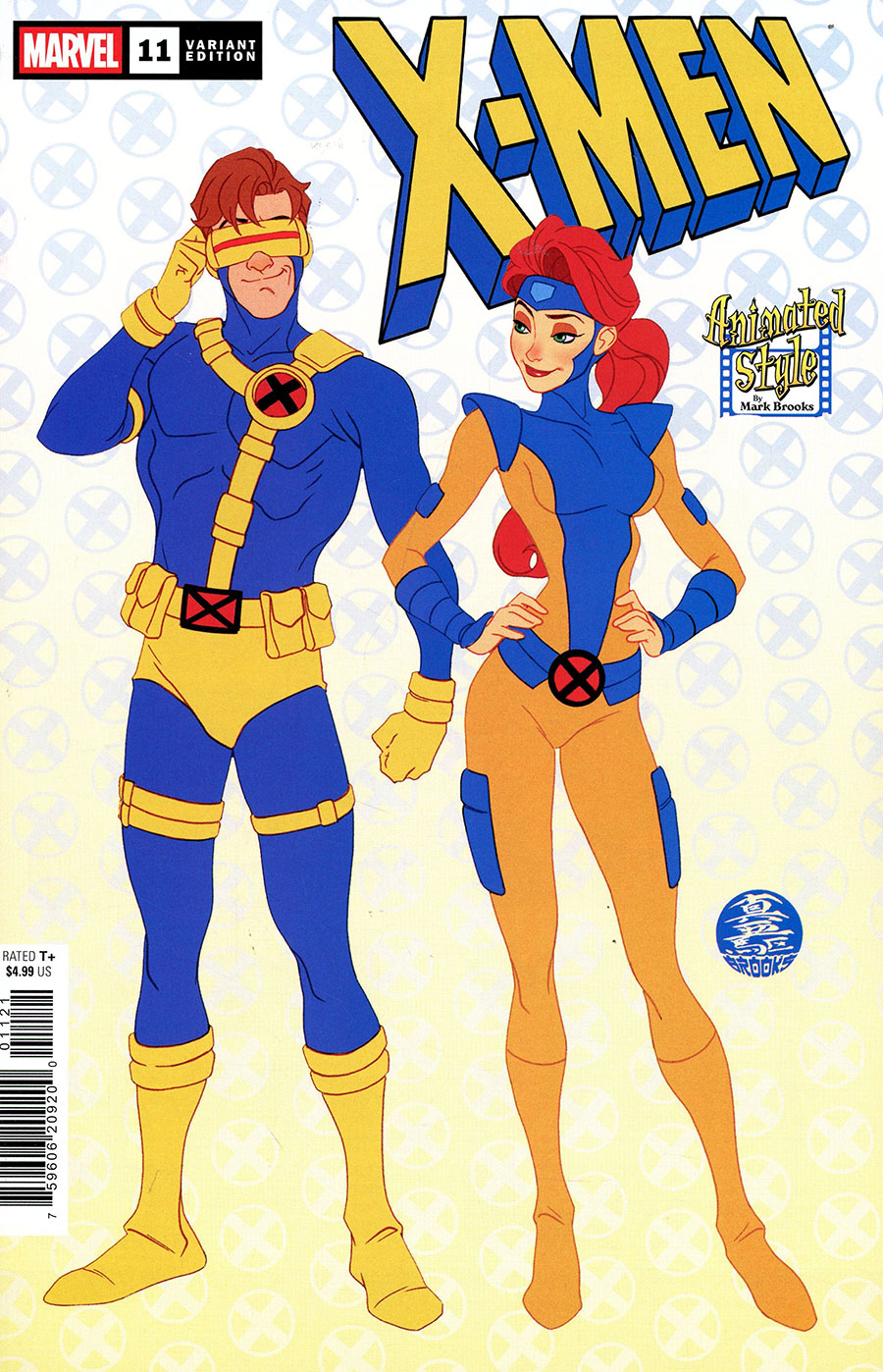 X-Men Vol 7 #11 Cover D Variant Mark Brooks Animated-Style Cover