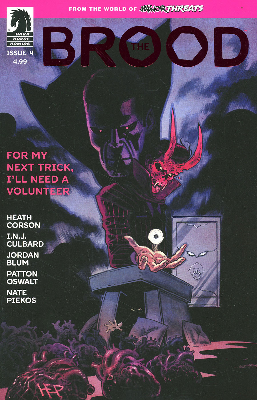From The World Of Minor Threats The Brood #4 Cover C Variant Scott Hepburn Foil Cover