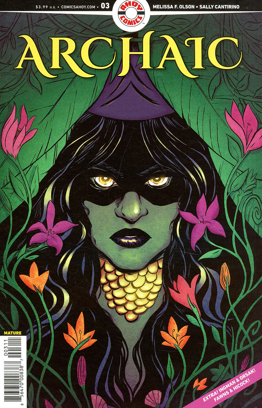 Archaic (Ahoy Comics) #3 Cover A Regular Sally Cantirino Cover