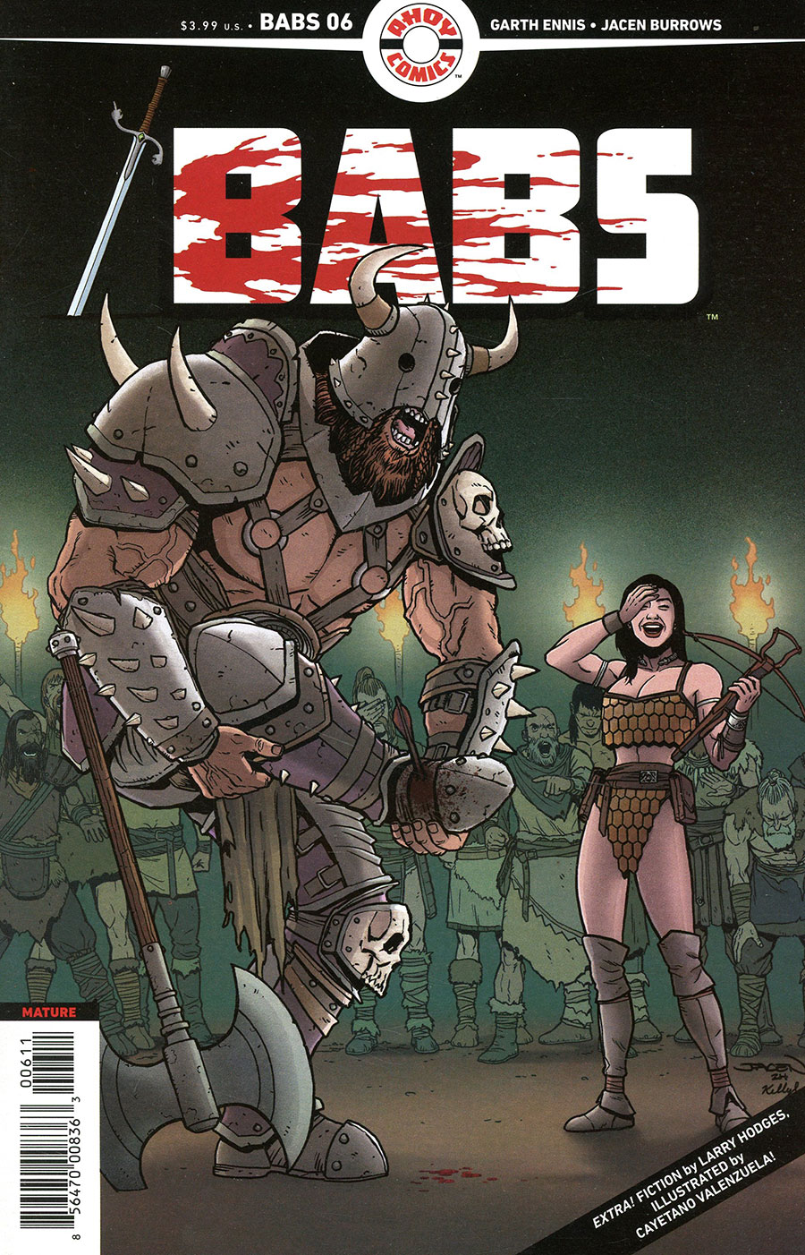 Babs #6 Cover A Regular Jacen Burrows Cover