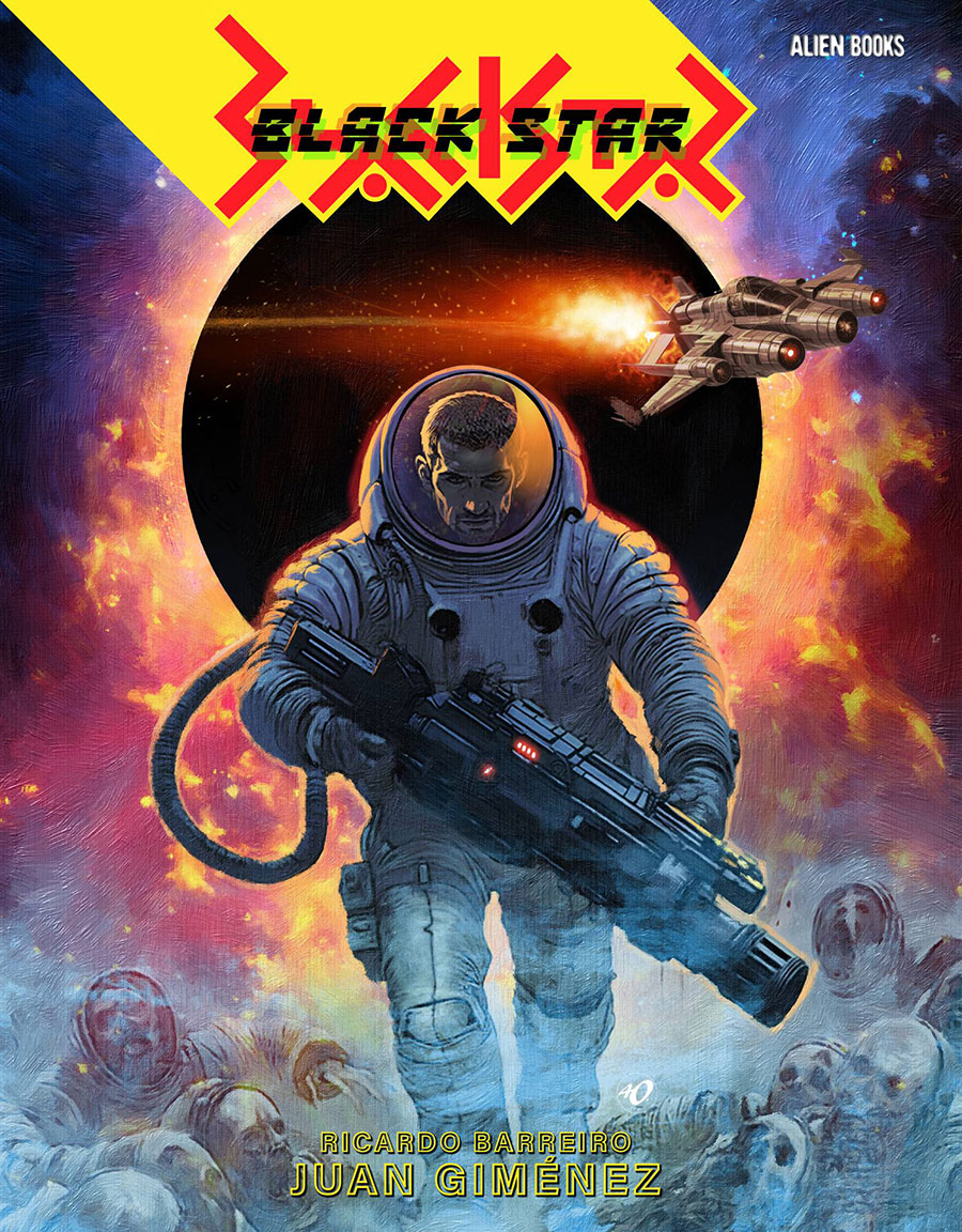 Black Star GN Cover A Regular Ariel Olivetti Cover