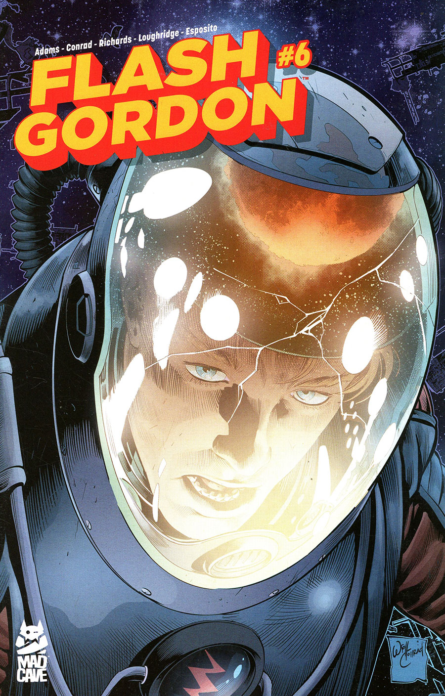 Flash Gordon Vol 8 #6 Cover A Regular Will Conrad Cover