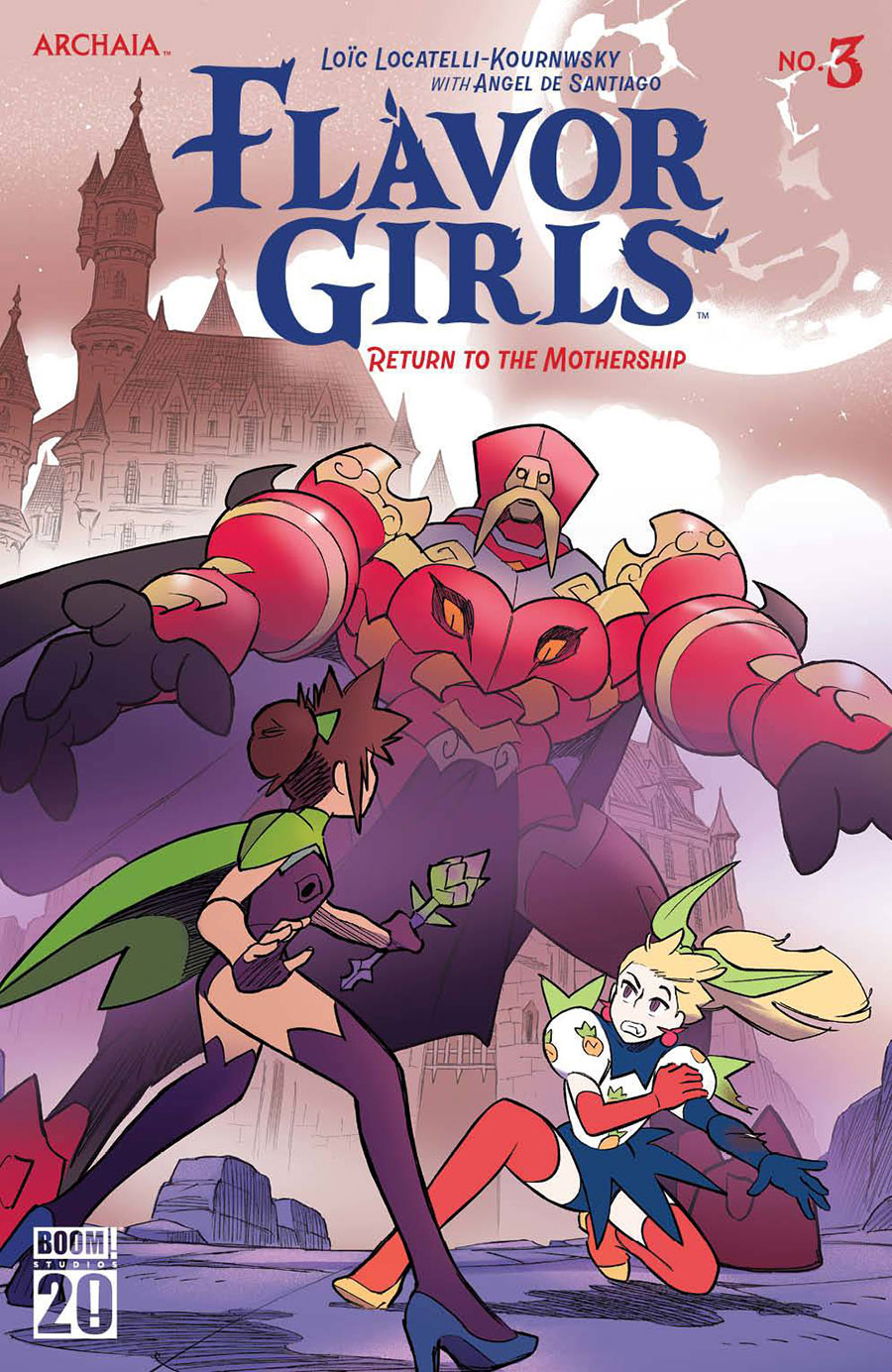 Flavor Girls Return To The Mothership #3 Cover A Regular Loic Locatelli-Kournwsky Cover