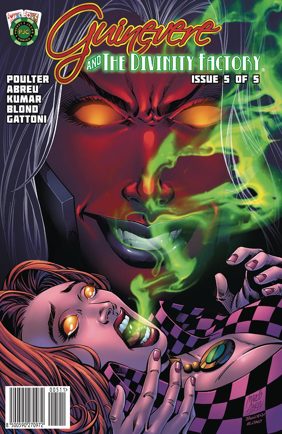 Guinevere And The Divinity Factory #5 Cover A Regular Marcio Abreu Cover