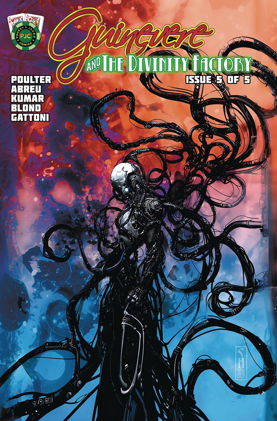 Guinevere And The Divinity Factory #5 Cover B Variant Scott Harben Succubus Cover