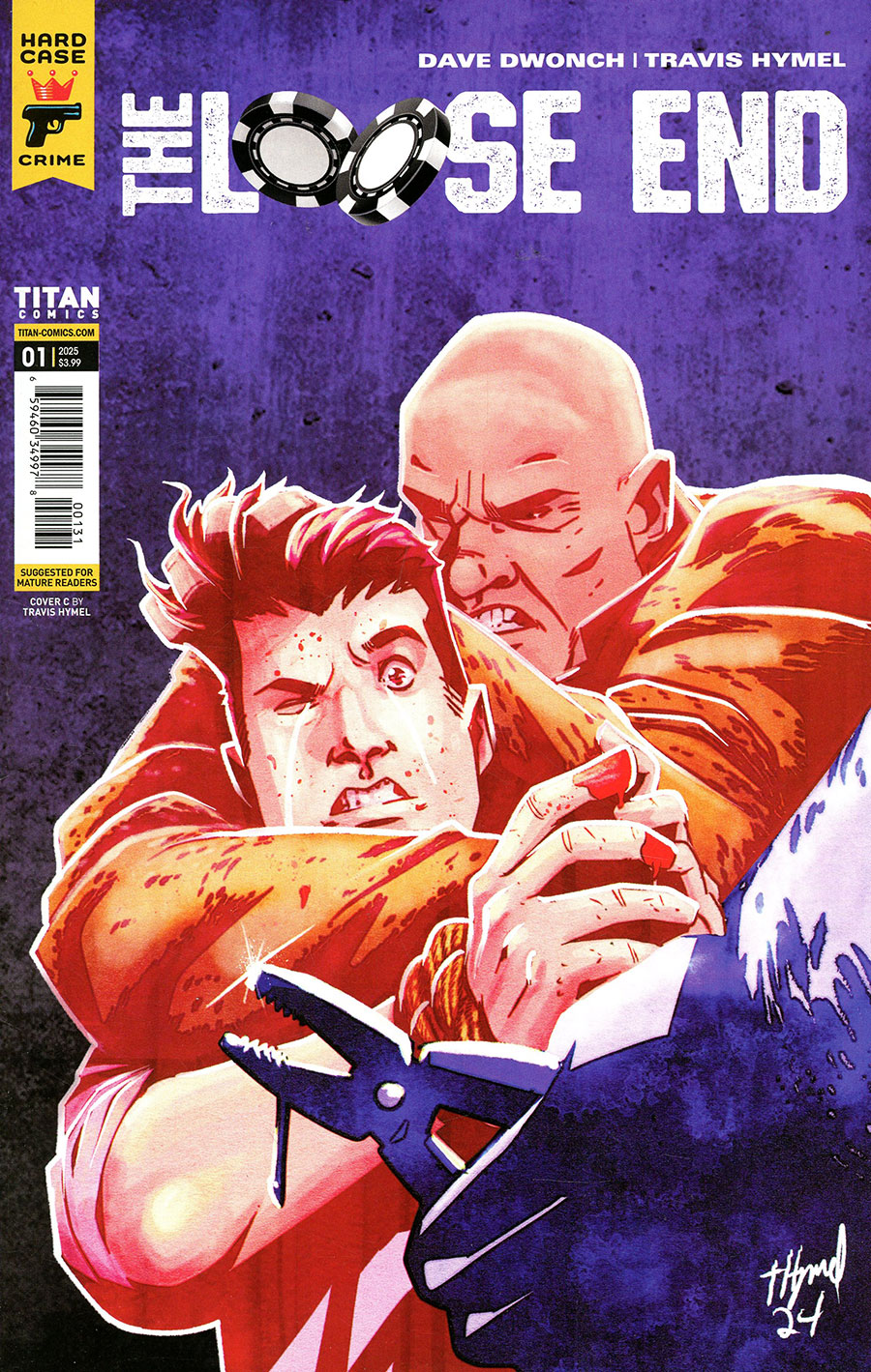 Hard Case Crime The Loose End #1 Cover C Variant Travis Hymel Cover