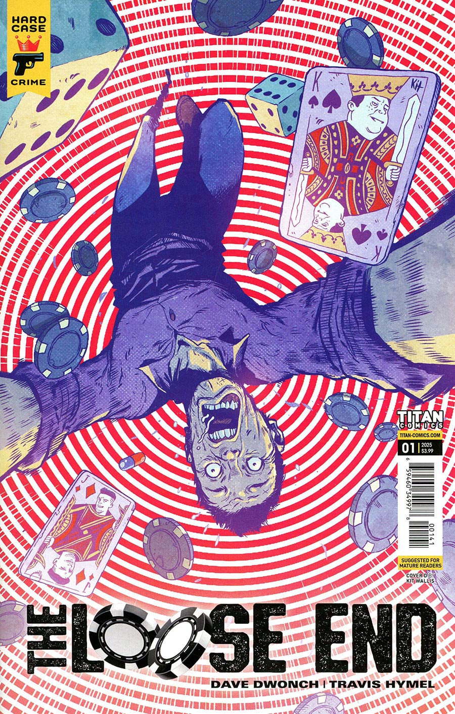 Hard Case Crime The Loose End #1 Cover D Variant Kit Wallis Cover