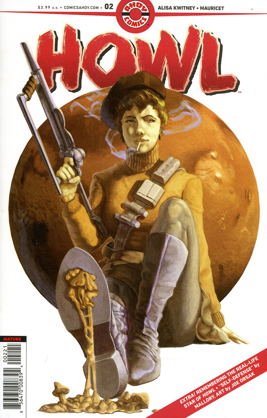 Howl #2 Cover B Variant Ben Clarkson Cover