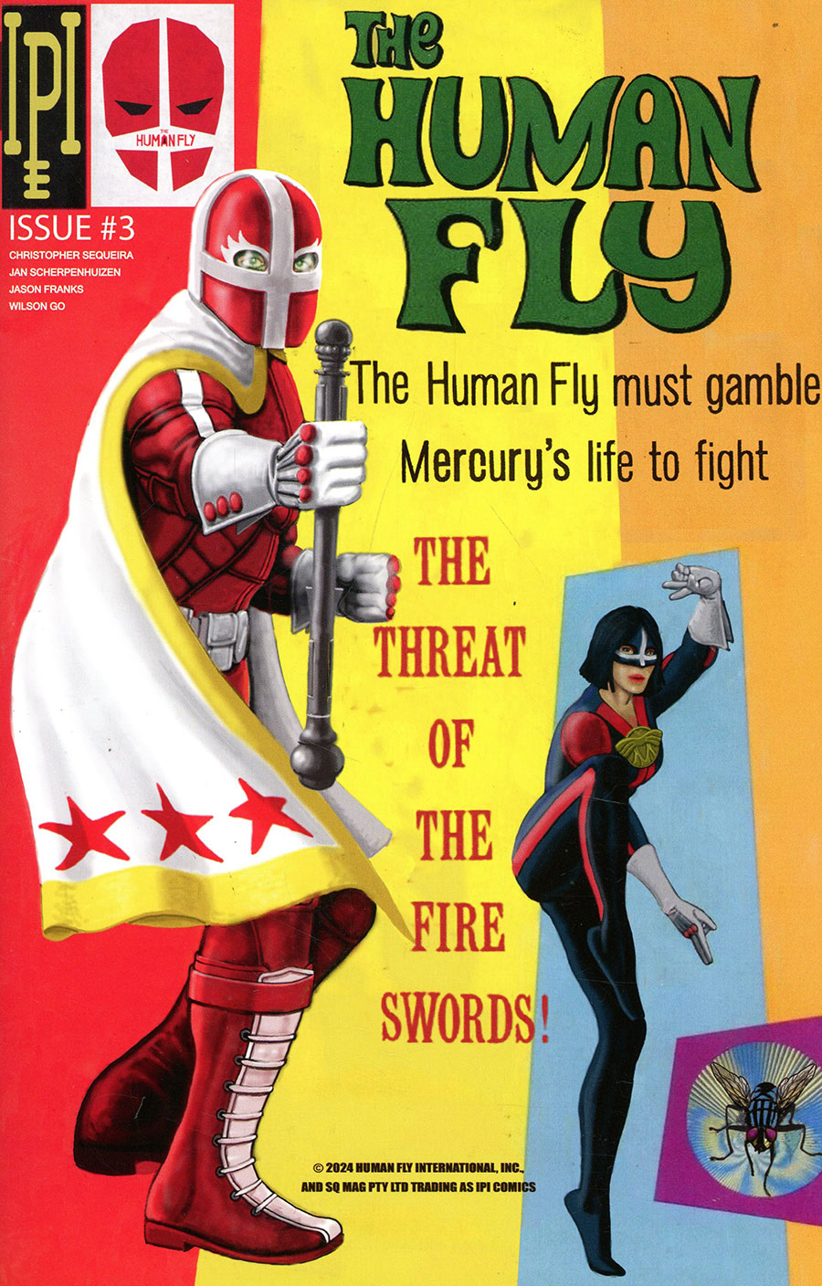 Human Fly Vol 2 #3 Cover A Regular J Scherpenhuizen Cover