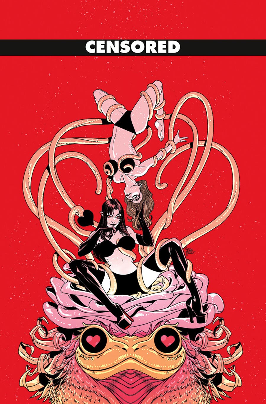 Money Shot Big Bang #1 Cover D Variant Corin Howell Lilith Crossover Black Bag Cover With Polybag