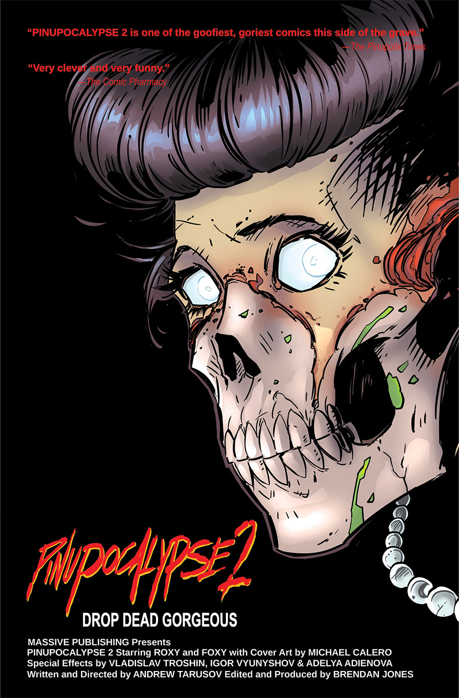 Pinupocalypse #2 Cover C Variant Michael Calero Homage Cover
