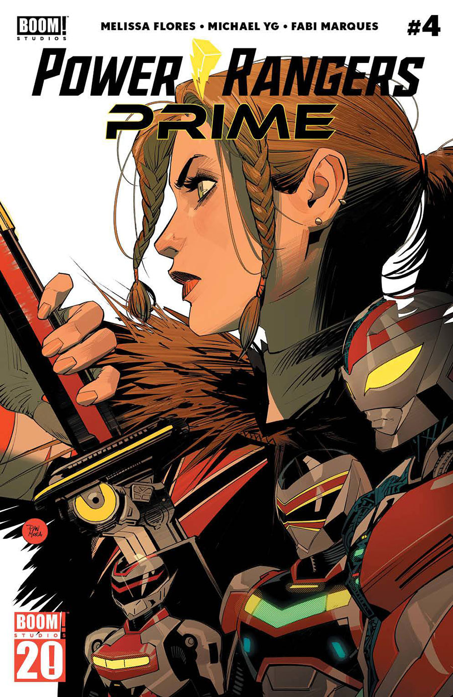 Power Rangers Prime #4 Cover A Regular Dan Mora Cover