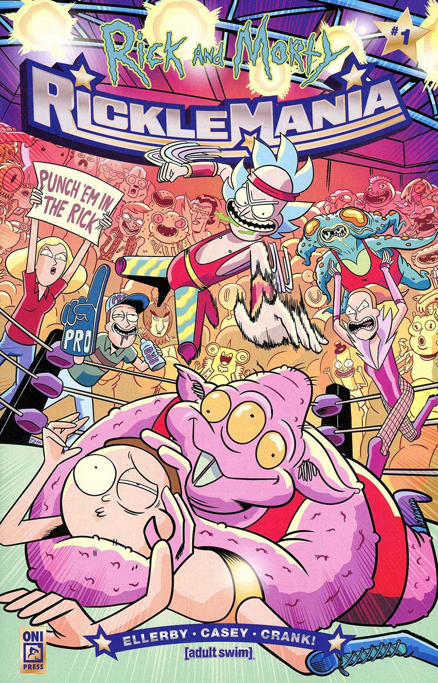 Rick And Morty Ricklemania #1 Cover A Regular Marc Ellerby Cover