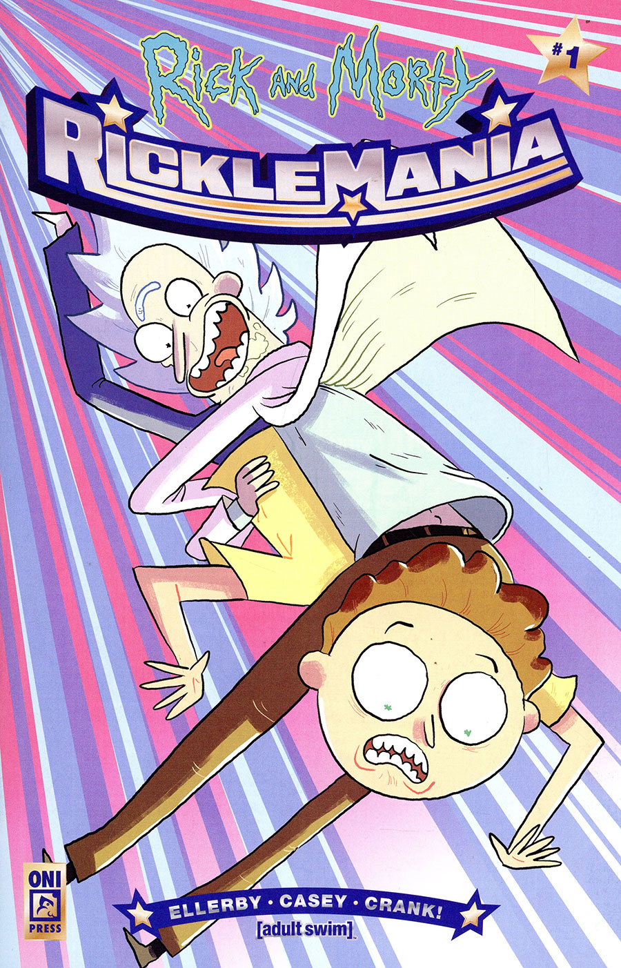 Rick And Morty Ricklemania #1 Cover B Variant Kyle Starks & Alessandro Santoro Cover