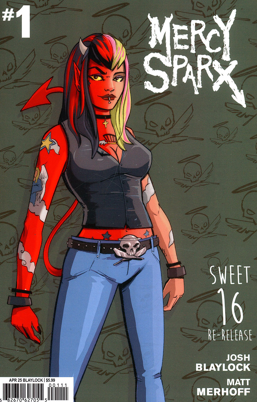 Mercy Sparx Sweet 16 Re-Release #1 (One Shot) Cover A Regular Josh Blaylock Cover