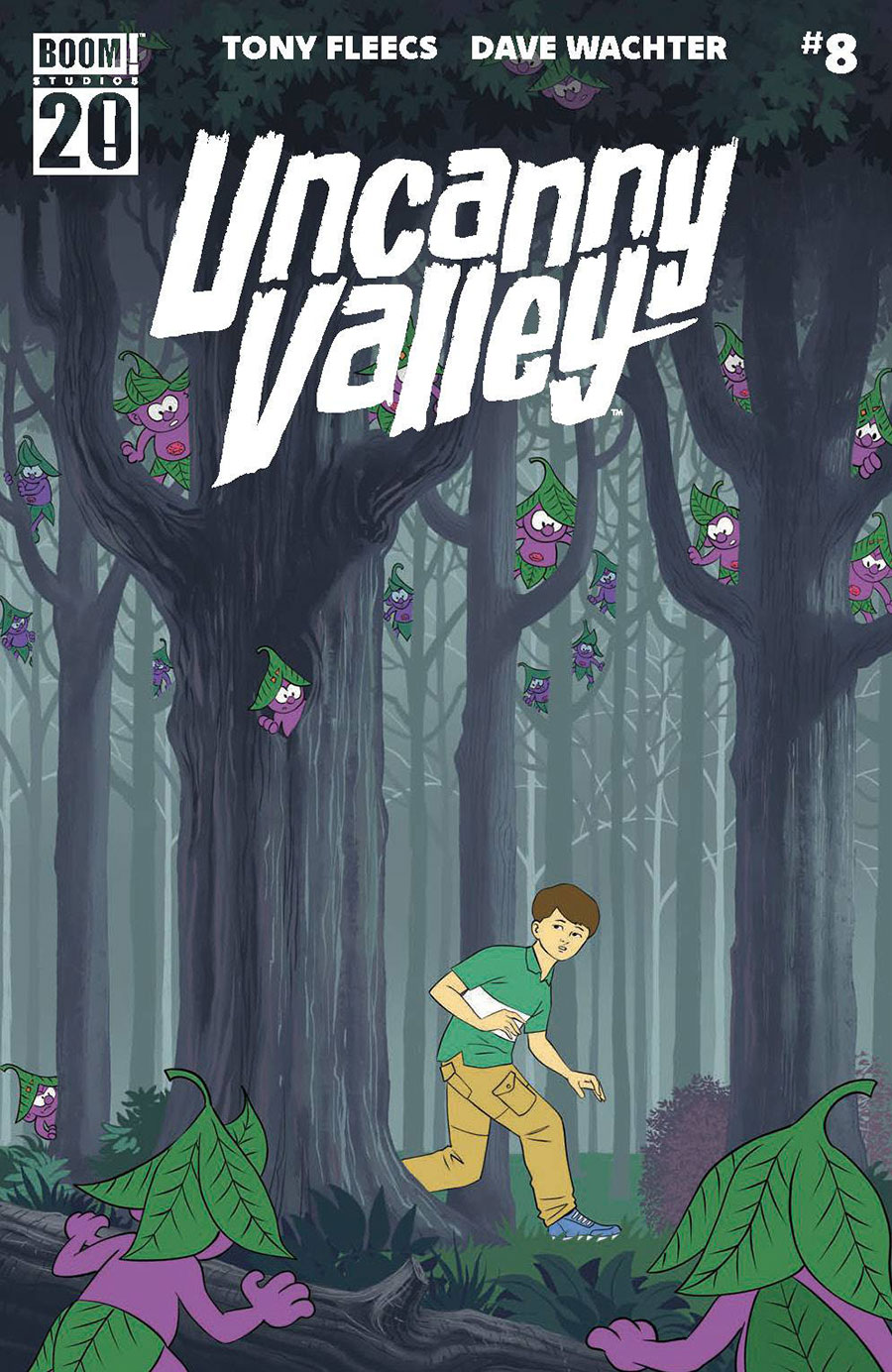 Uncanny Valley #8 Cover A Regular Dave Wachter Cover
