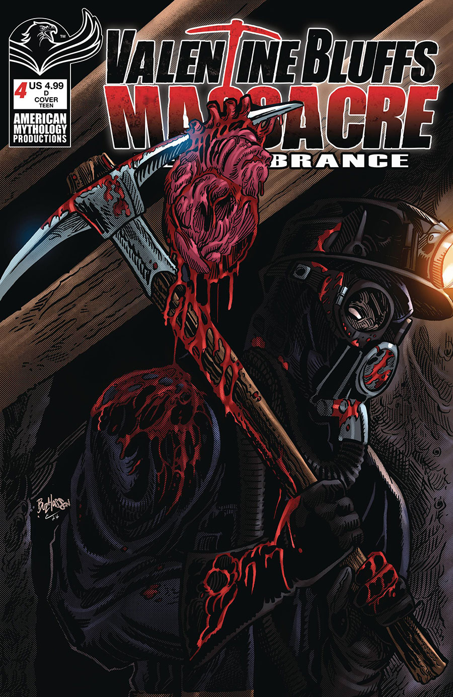 Valentine Bluffs Massacre Remembrance #1 Cover D Variant Buz Hasson Cover