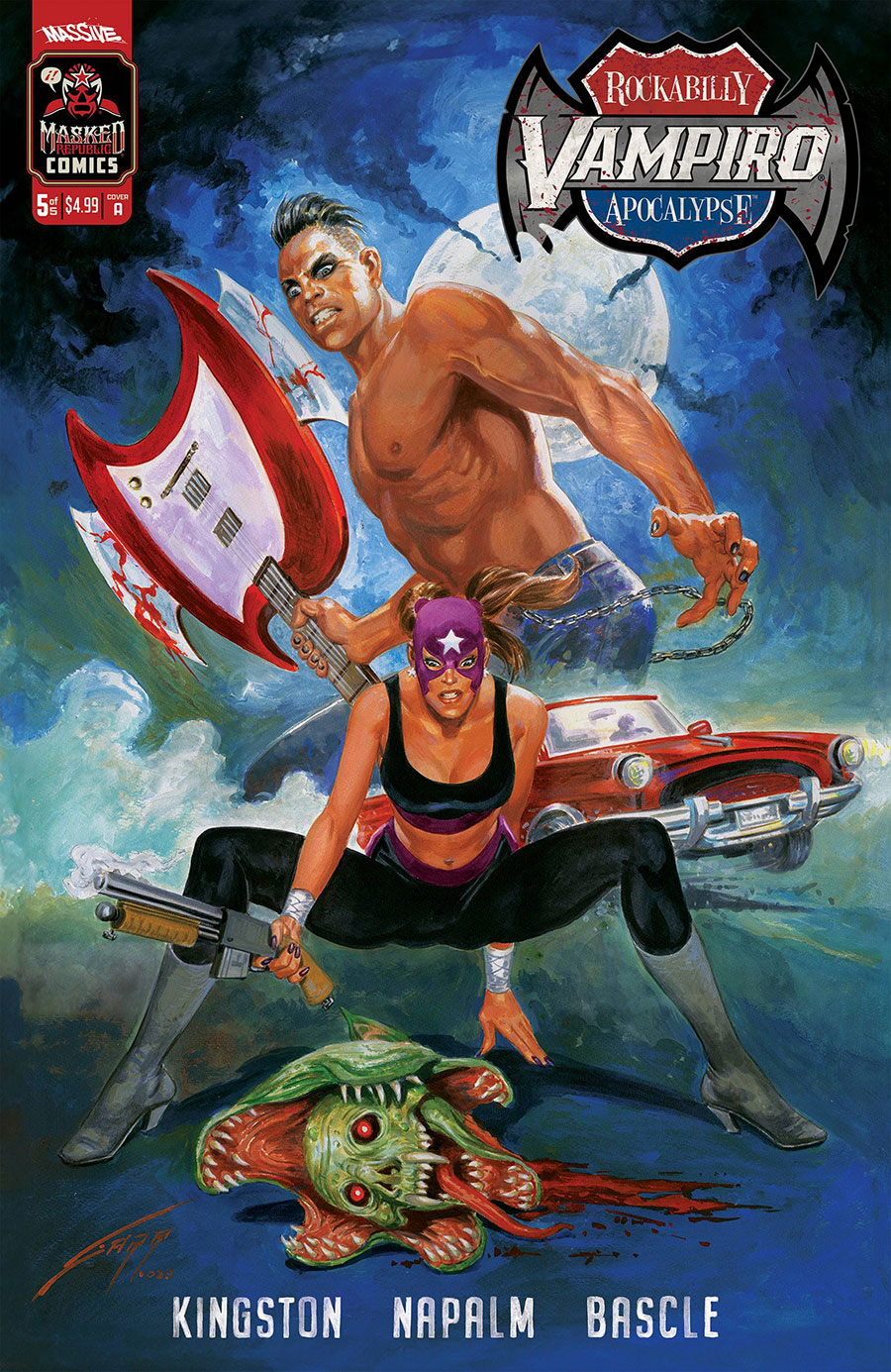 Vampiro Rockabilly Apocalypse #5 Cover A Regular Rafael Gallur Cover