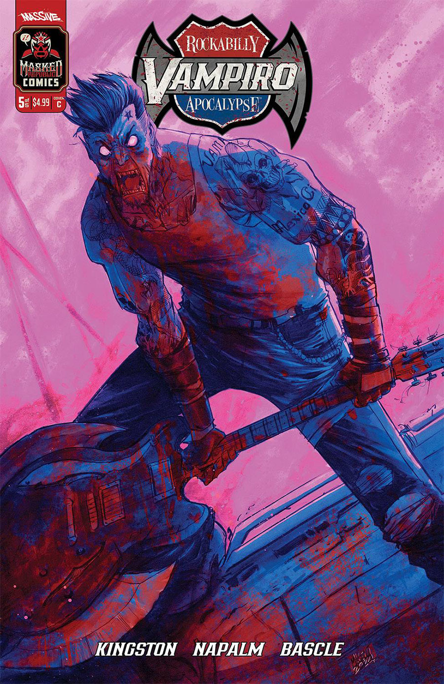 Vampiro Rockabilly Apocalypse #5 Cover C Variant Alessandro Micelli Cover