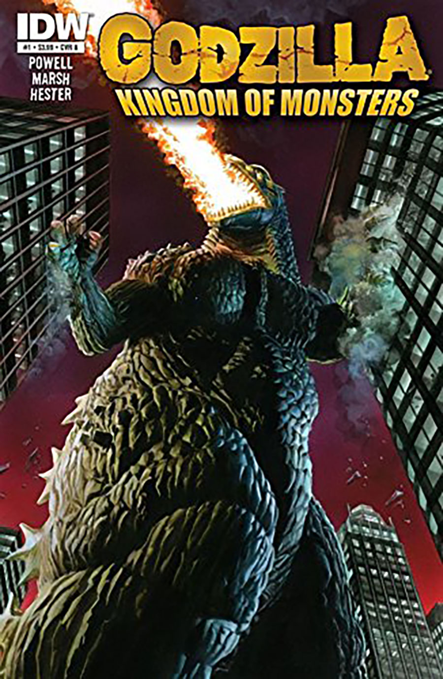 Godzilla 70th Anniversary Foil Classics Godzilla Kingdom Of Monsters #1 (One Shot)