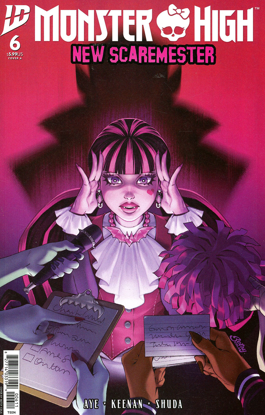Monster High New Scaremester #6 Cover A Regular Betsy Cola Cover