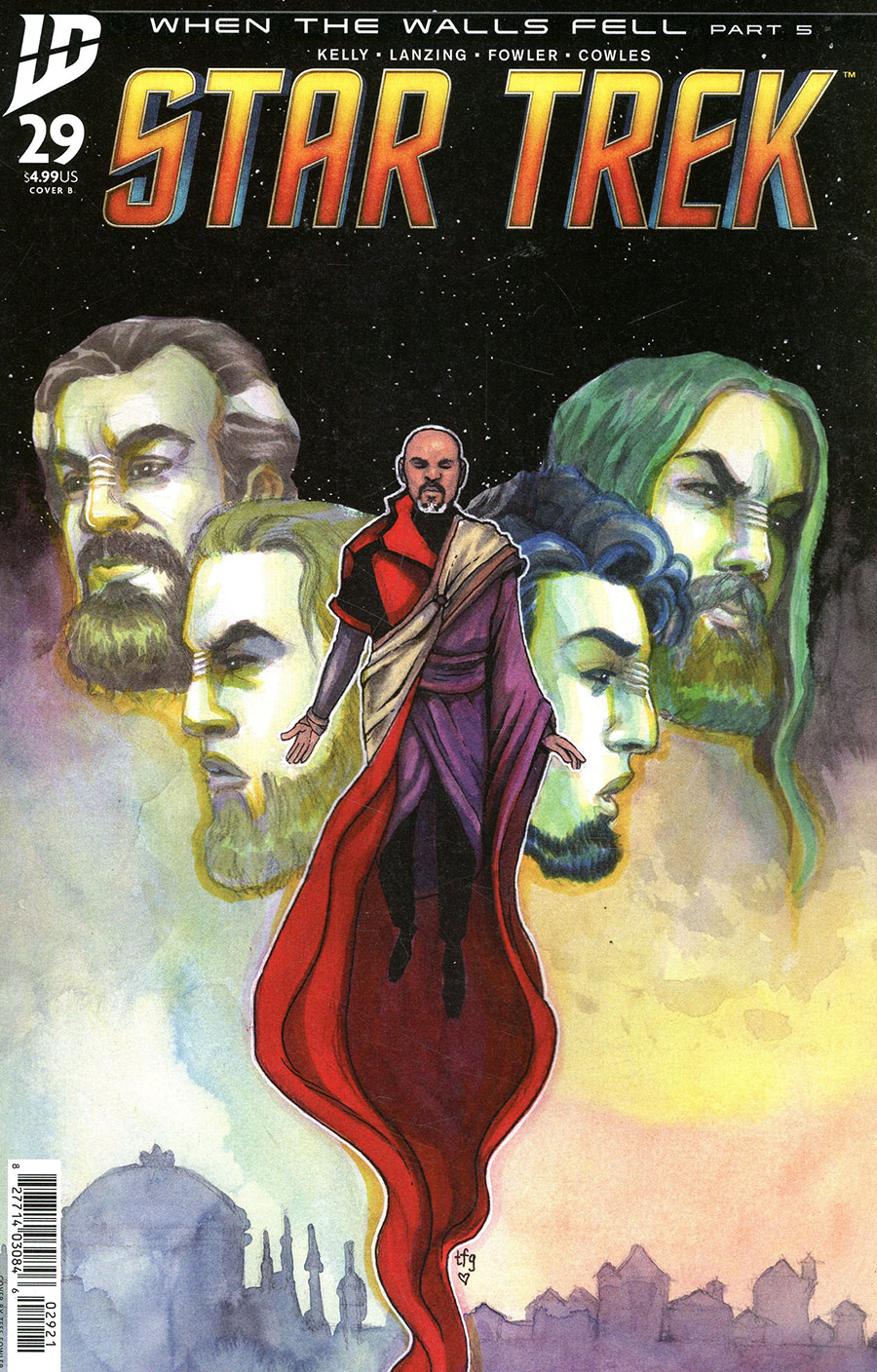 Star Trek (IDW) Vol 2 #29 Cover B Variant Tess Fowler Cover