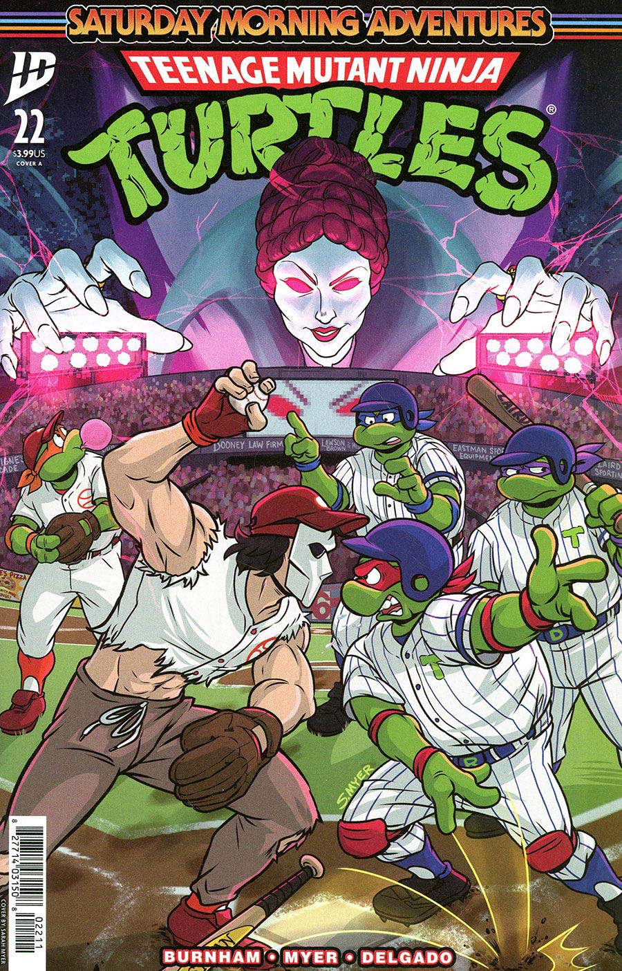 Teenage Mutant Ninja Turtles Saturday Morning Adventures Continued #22 Cover A Regular Sarah Myer Cover