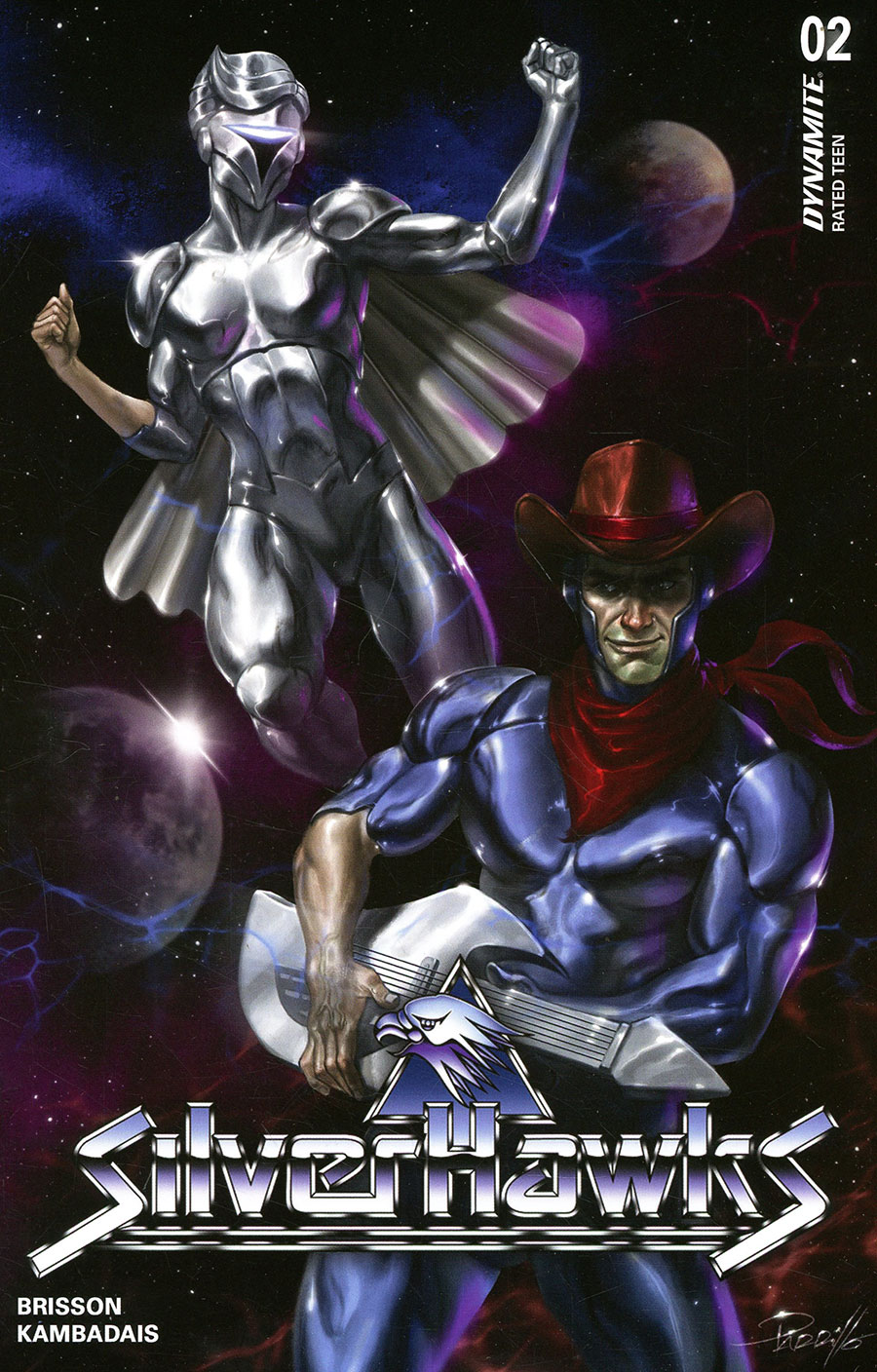SilverHawks Vol 2 #2 Cover A Regular Lucio Parrillo Cover