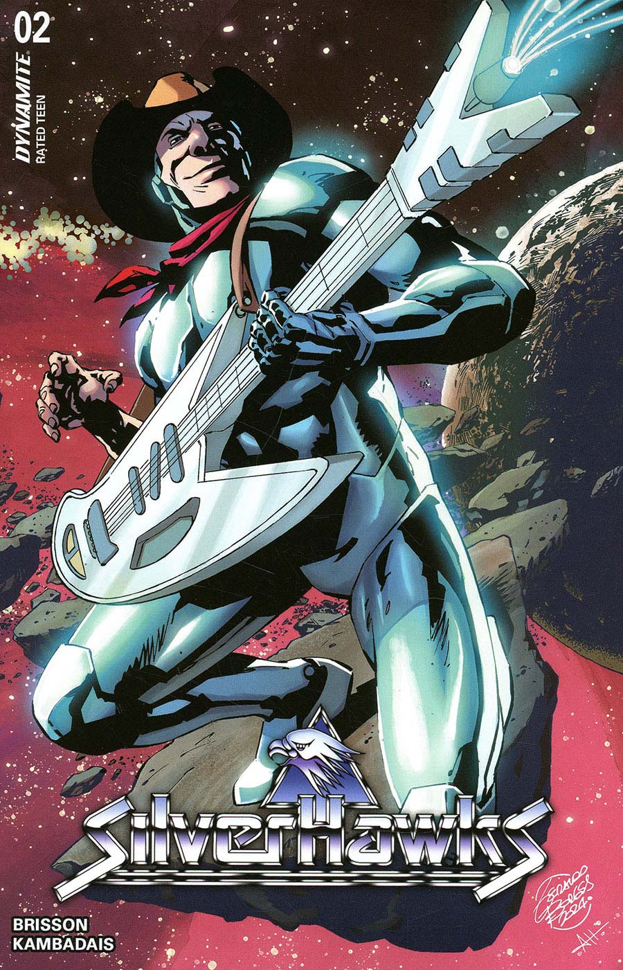 SilverHawks Vol 2 #2 Cover D Variant Geraldo Borges Cover
