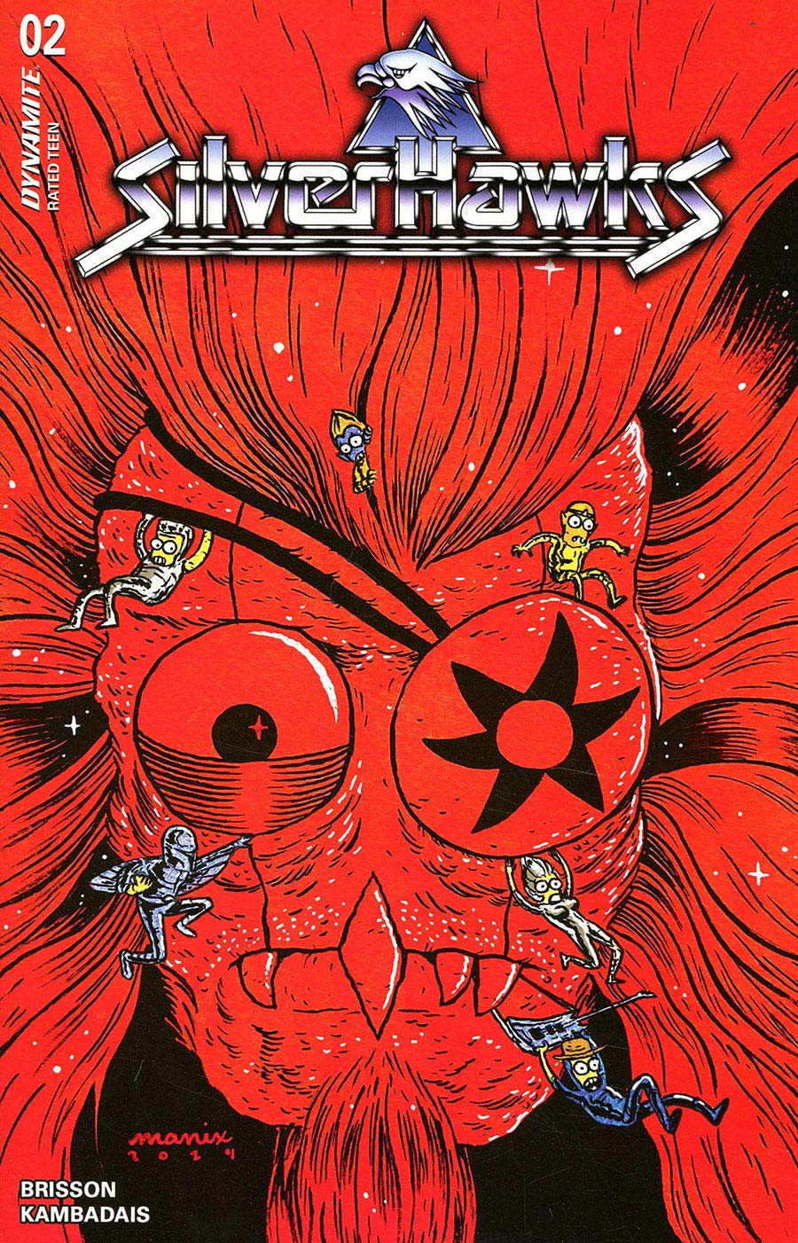 SilverHawks Vol 2 #2 Cover G Variant Manix Cover