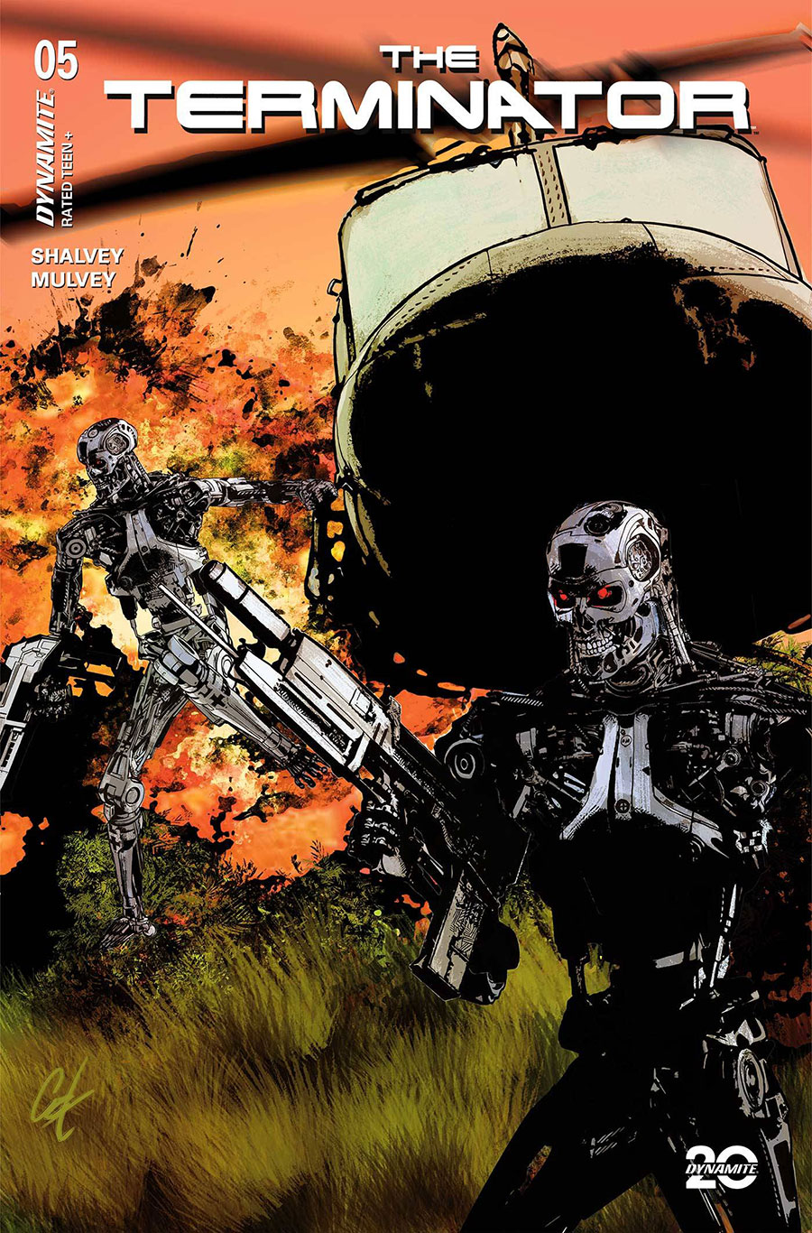 Terminator Vol 4 #5 Cover C Variant Cat Staggs Cover