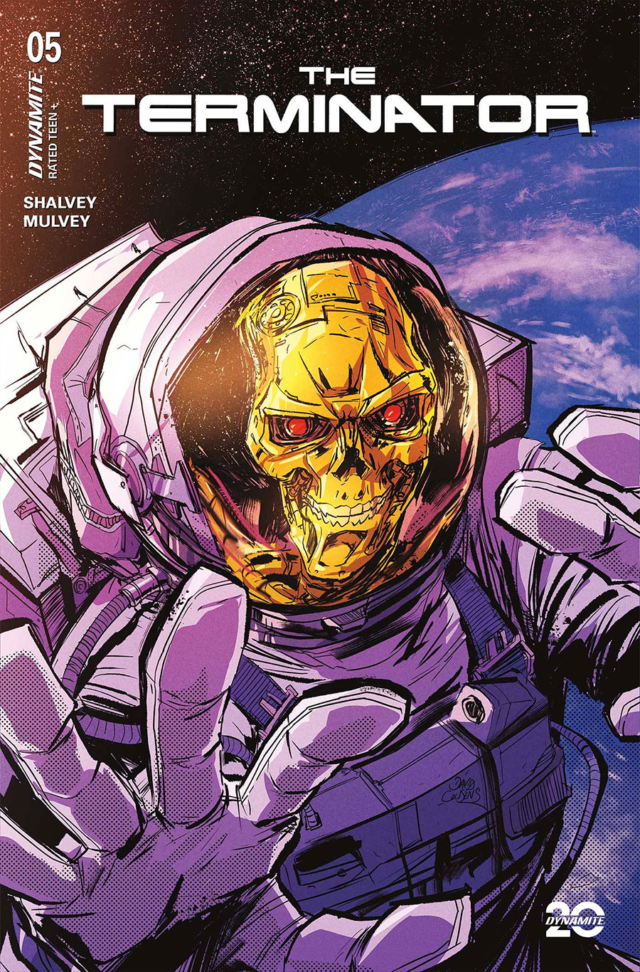 Terminator Vol 4 #5 Cover D Variant David Cousens Cover