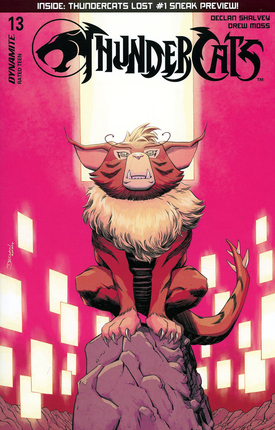 Thundercats Vol 3 #13 Cover B Variant Declan Shalvey Cover